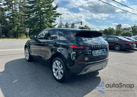 2020 Land Rover Range Rover Evoque Se from USA, damaged, VIN SALZP2FX0LH077405